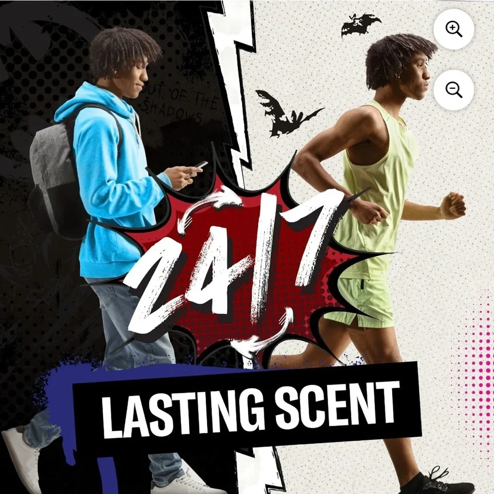 Old Spice Bat Men’s Body Wash Black Cherry and Nightfall Scent 24 oz. - Picture 5 of 7